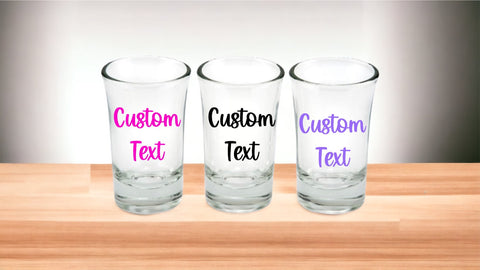 Custom Shot Glasses